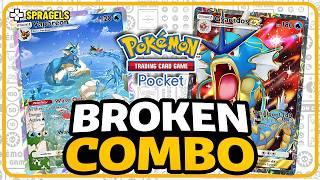 Gyarados EX & Vaporeon Deck Is An INSANE Combo | Pokemon TCG Pocket