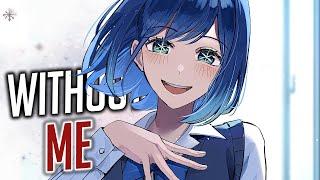 Nightcore - Without Me (Rock Version) (Lyrics)