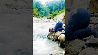 Sikkim fresh water from fountain #travel #nature