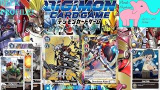 Digimon TCG - Most Expensive Mono Black Blocker Deck Profile!!!