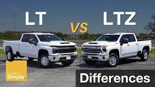 2024 Chevy Silverado 2500/3500HD LT vs LTZ | Differences Explained!