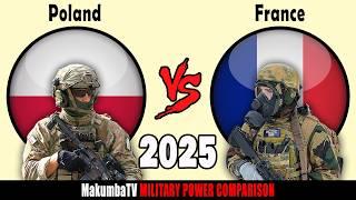 Polska vs Francja 2025 | Porównanie siły militarnej #militarypower #ukrainewar