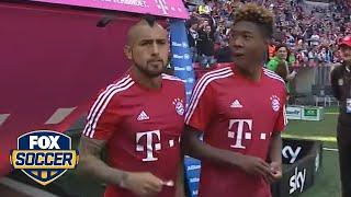 Arturo Vidal steals David Alaba's gum right from his mouth | FOX SOCCER