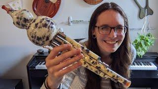 Drone Flute Hulusi Unboxing and Review | Cucurbit Gourd Flute