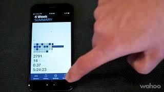 How Do I Use the Wahoo Fitness App for iOS? - KICKR & SNAP Indoor Trainers