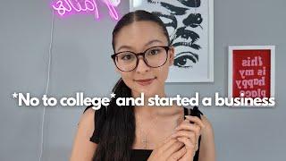 I started a successful nail business at 19 y/o without going to college | tips + my journey