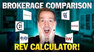 See How eXp Realty Agents Keep More of Their Earnings: Financial Comparison Calculator Demo!