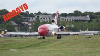 OSRL Boeing 727 Flight Demonstration - Farnborough Airshow