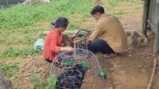 The militia guy is trying to change the orphan girl's life for the better