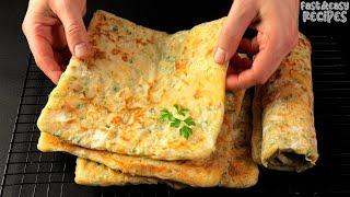 THE FAMOUS Flatbread That Is Driving The World Crazy! No yeast, No oven! Anyone Can Do It