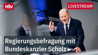 LIVE: Regierungsbefragung mit Bundeskanzler Olaf Scholz