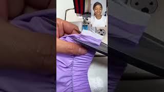 How to install elastic waistband #sewing #diyfashion #shorts