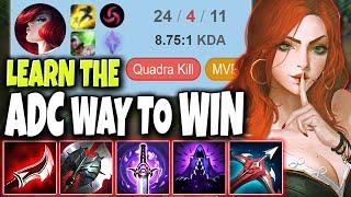 *Quadra Kill* Learn the Best ADC way to WIN  Balorians Squad #04 LoL Bot Miss Fortune s10 Gameplay