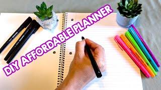 $1.50 For A Planner For The Year  |  How to make Your Own Planner