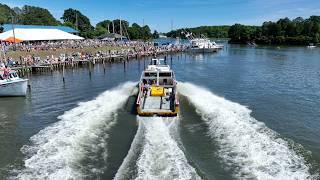 Extreme Boat Docking - Reedville, VA - Part 2