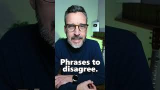 Disagreeing with your partner. Useful vocabulary for the speaking test. Cambridge English exams