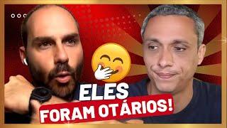 NIKOLAS ATACADO PELA PRIMEIRA VEZ!!! Eduardo Bolsonaro DESABAFA e VAI PRA CIMA de GAYER e CHUPETINHA