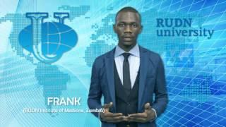 Students about study at RUDN University: Frank from Zambia