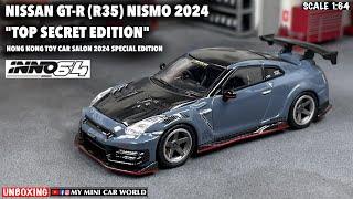 『MY MINI CAR WORLD』UNBOXING INNO64 1/64 NISSAN GT-R (R35) NISMO 2024 “TOP SECRET EDITION”