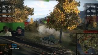 WoT - AMX 13 57F Ace Tanker, 7 kills and 3K DMG by Yzne(Kazna) with commentary