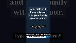 A Miracle Will Happen to You and Your Family in 1 Hour | Manifest Your Blessings Now