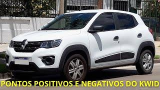 PONTOS POSITIVOS E NEGATIVOS DO RENAULT KWID - OPINIÃO DO DONO