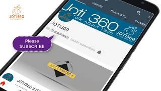 Joti 360 3d Subscribe and bell icon intro