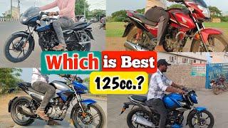 Best 4 Top 125cc Bikes - Rider125-Xtreme125 & Sp125-Pulsar125 Which is best..?