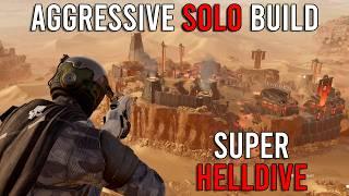 Helldivers 2 - Aggressive Solo Max Difficulty Build (Full Clear w/ Extract)