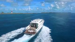 Delta 54 Carbon cruising the Bahamas