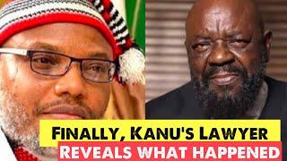 Nnamdi Kanu's Lawyer, Ejimakor, Reveals Why Nigerian Govt Hasn't Found Him Guilty, What Transpired