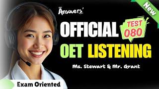 OET Listening Test Dec 23 2024 #oet #oetexam #oetnursing #oetlisteningtest