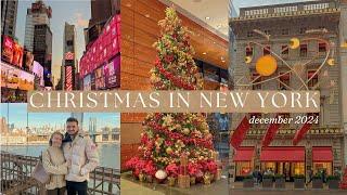 christmas in new york 2024 | a festive week in the city