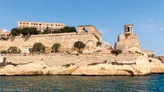 Hafenrundfahrt bei Valletta, Grand Harbour