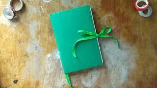 Junk Journal - Green Travel Journal, Junk Journal