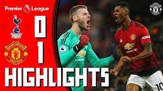 Highlights | Tottenham 0-1 Manchester United | De Gea & Rashford shine at Wembley | Premier League