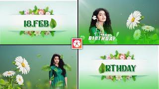 New Happy birthday video editing in Kinemaster Birthday video editing 2023 Kinemastar birthday