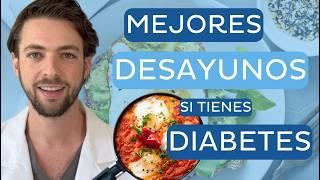  MEJORES DESAYUNOS para controlar la DIABETES  (tips valiosos)