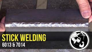 Learning to Weld with 6013 and 7014 Electrodes