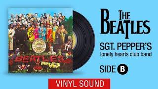 Sgt. Pepper's lonely hearts club band (SIDE B) The Beatles. LP Original vinyl record sound