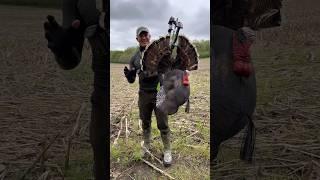 BEST Turkey Reaping Setup Ever Made!?  #turkey #hunting #diy #bowmarchery