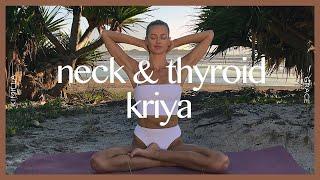 Kundalini Yoga: Conscious Communication - Neck & Thyroid Kriya | KIMILLA