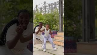 Afronitaaa dances with beautiful kid Sienna in Amsterdam 