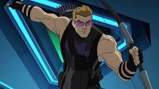 Hawkeye action scenes from the cartoons Compilation(1994-2023)