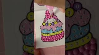 Super cute my melody sanrio diamond stickers #diamondpainting #diamondstickers #sanrio #shortvideo