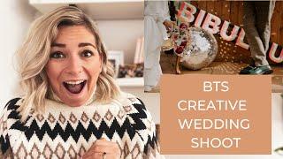 BTS Of A Creative Wedding Shoot