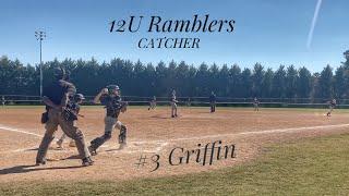 12U UK Catching Prospect #3 Griffin - Ramblers #baseball