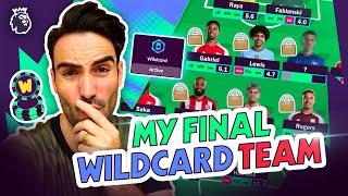 FINAL WILDCARD | GW6 TEAM SELECTION | FPL Gameweek 6 | Fantasy Premier League