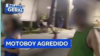 Motoboy é agredido por cliente durante entrega de pizza e ainda perde o emprego