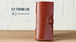 Rustico Leather Fishing Log Books for | Fly Fishing | Bass Fishing | Deep Sea Fishing |